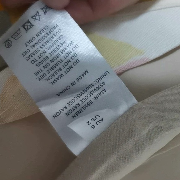 Corsica Linen Wrap Dress - Picture 3 of 3